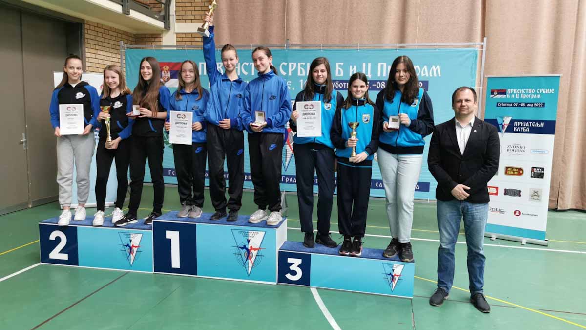 Pionirsko prvenstvo Srbije: Užičanima tri, Prokupčankama dve titule